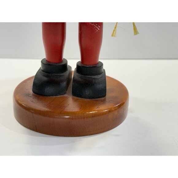 Vintage German Steinbach Chubby Scottish Bagpiper Nutcracker Christmas 15" - Picture 8 of 12